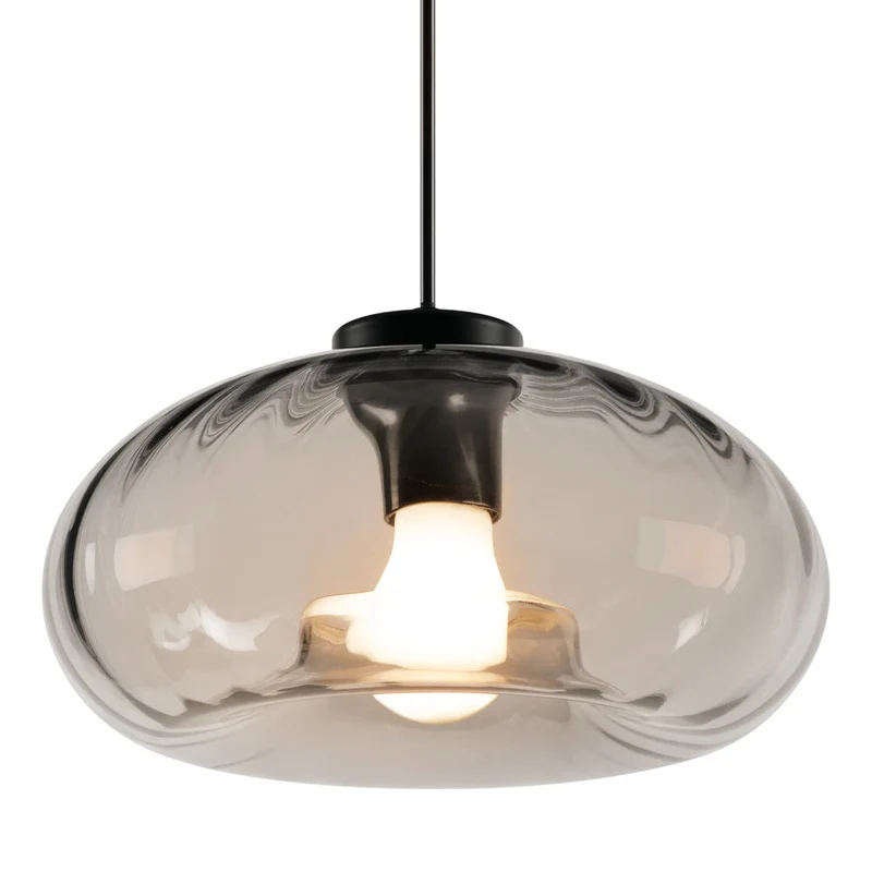 OSRAM DECOR Smoke Glass suspension E27 Noir
