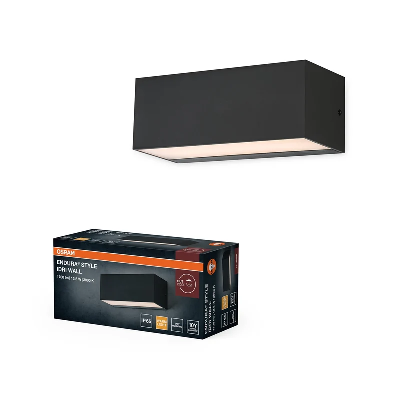 OSRAM ENDURA STYLE IDRI WALL Luminaire extérieur, 12,5W, 700lm