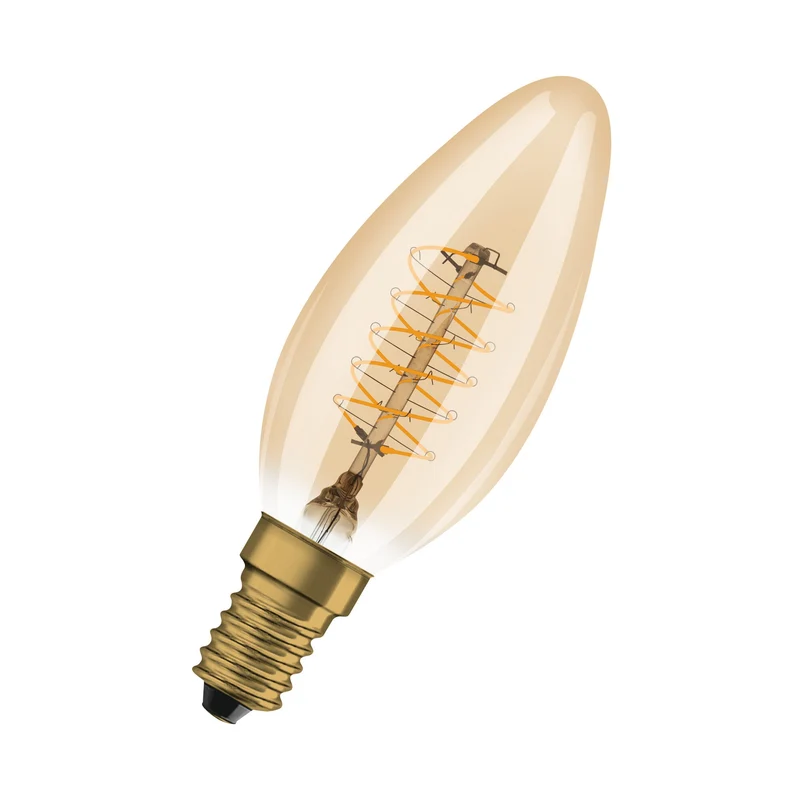 OSRAM Vintage 1906 LED CLASSIC A,B,P SLIM FILAMENT dimmable 3,4W 822 Or E14