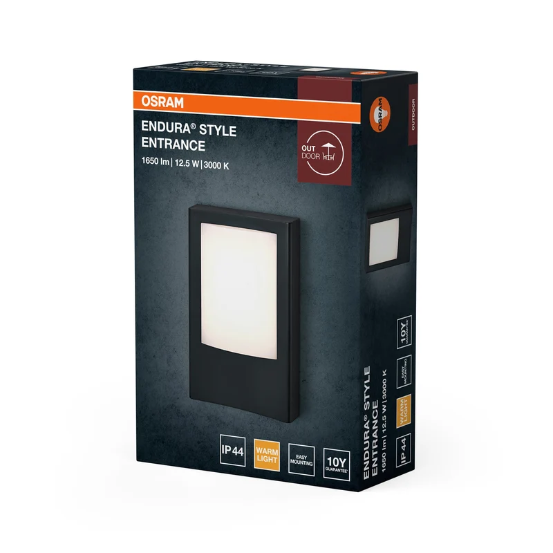 OSRAM ENDURA STYLE ENTRANCE Luminaire extérieur, 12,5W, 900lm