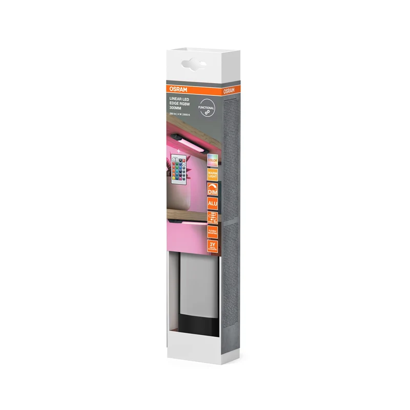 OSRAM Linear Edge Sensor 30cm 4W RGBW DIM noir