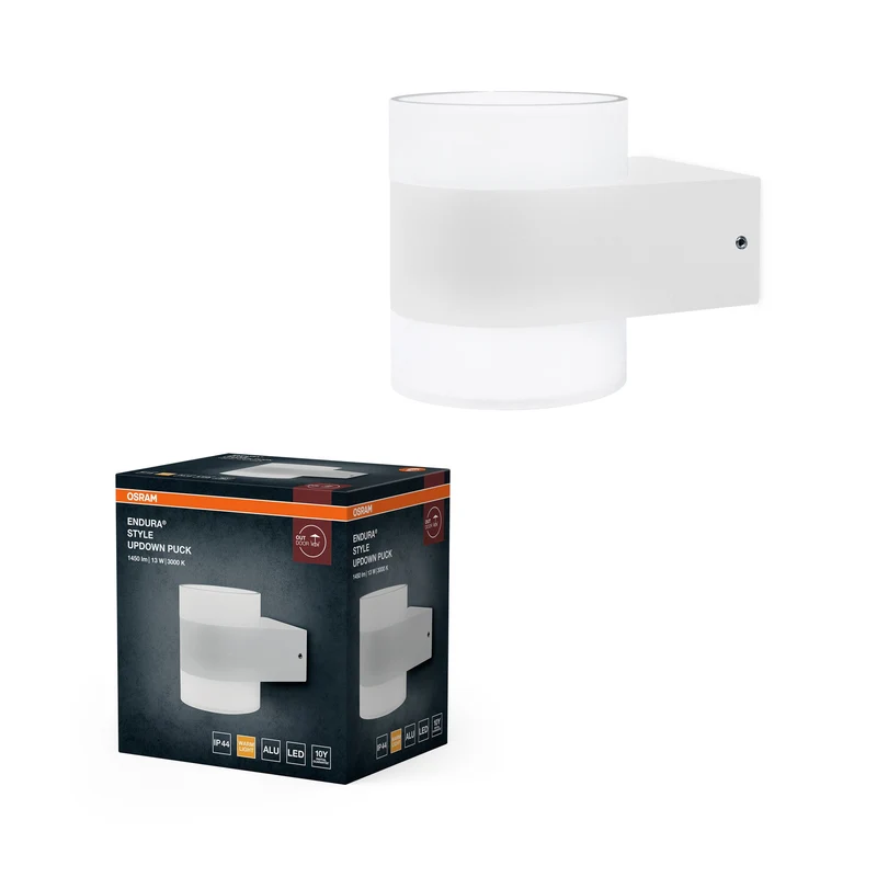 OSRAM ENDURA Style UpDown Puck Applique murale LED blanche