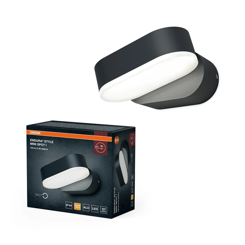 OSRAM ENDURA Style Mini-Spot LED Applique murale extérieure