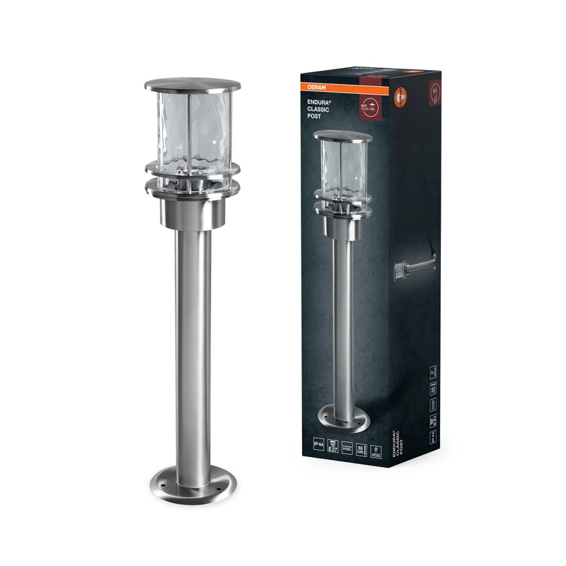 OSRAM ENDURA Classic Luminaire extérieur 55cm en acier inoxydable