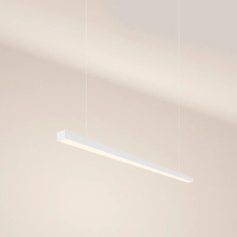 s.luce Oris LED-Linienlampe Büro-Pendelleuchte XL nach Maß 2700K