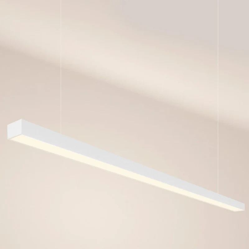 s.luce Oris LED-Linienlampe Büro-Pendelleuchte XL nach Maß 2700K