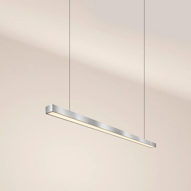 s.luce Oris LED-Linienlampe Büro-Pendelleuchte XL nach Maß 2700K