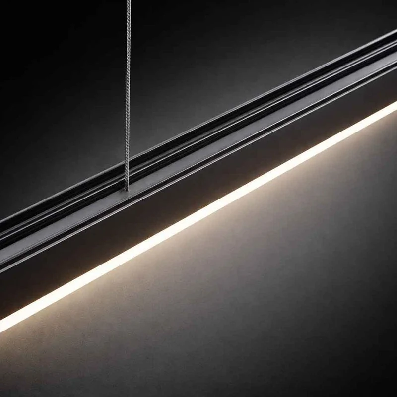 s.luce Oris LED-Linienleuchte Büro-Pendellampe XL nach Maß 4000K