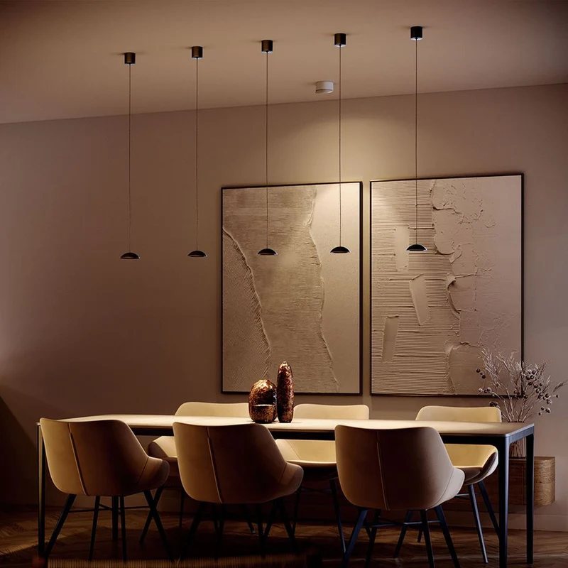 s.luce Santa Air LED Esszimmer-Pendelleuchte 3-flammig 120cm