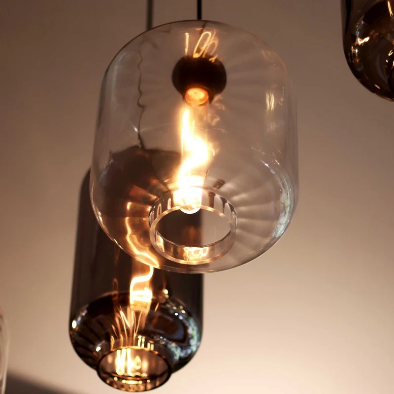 s.luce Velo Galerielampe 12-flammig Ø 80cm Baldachin Ø 18/20/25cm