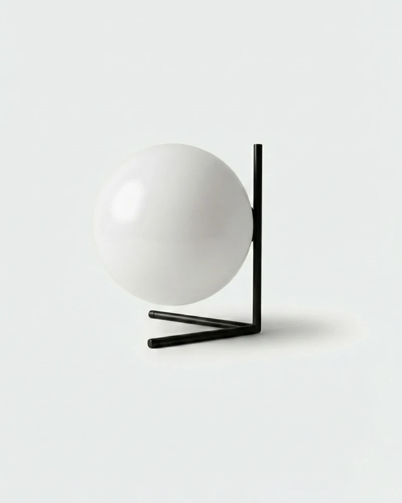 KAEN — Lampe de Table en Verre pour Salon et Bureau
