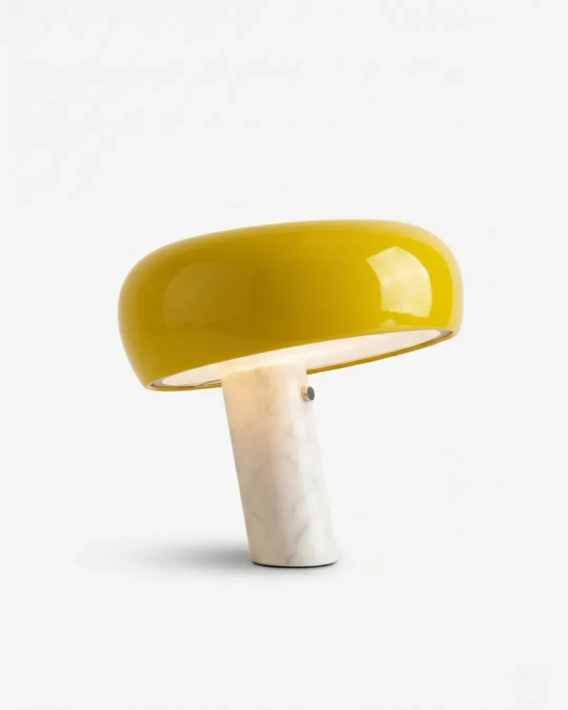 CAMOS — Lampe de Table en Marbre, Dimmable pour Salon et Bureau
