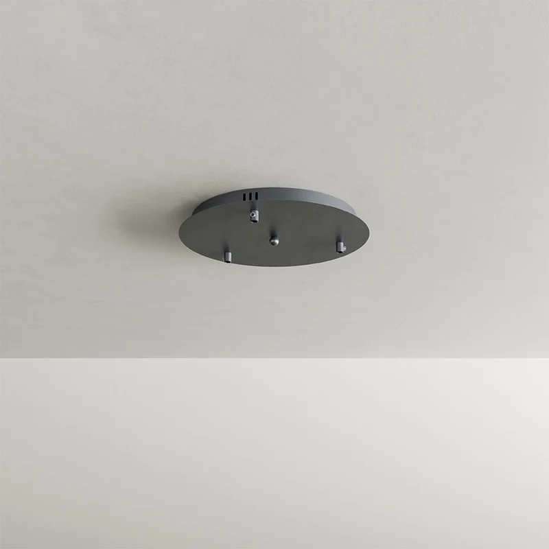 s.luce Velo 3-flammige Galerielampe Ø 40cm Baldachin Ø 25cm