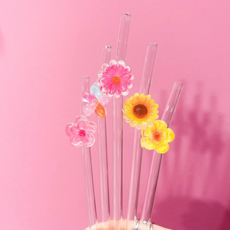Pailles en verre