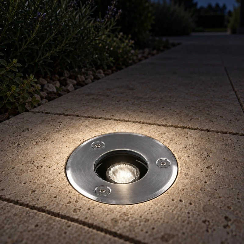 Spot Extérieur Encastrable LED IP67 220V Sol 1W 30°