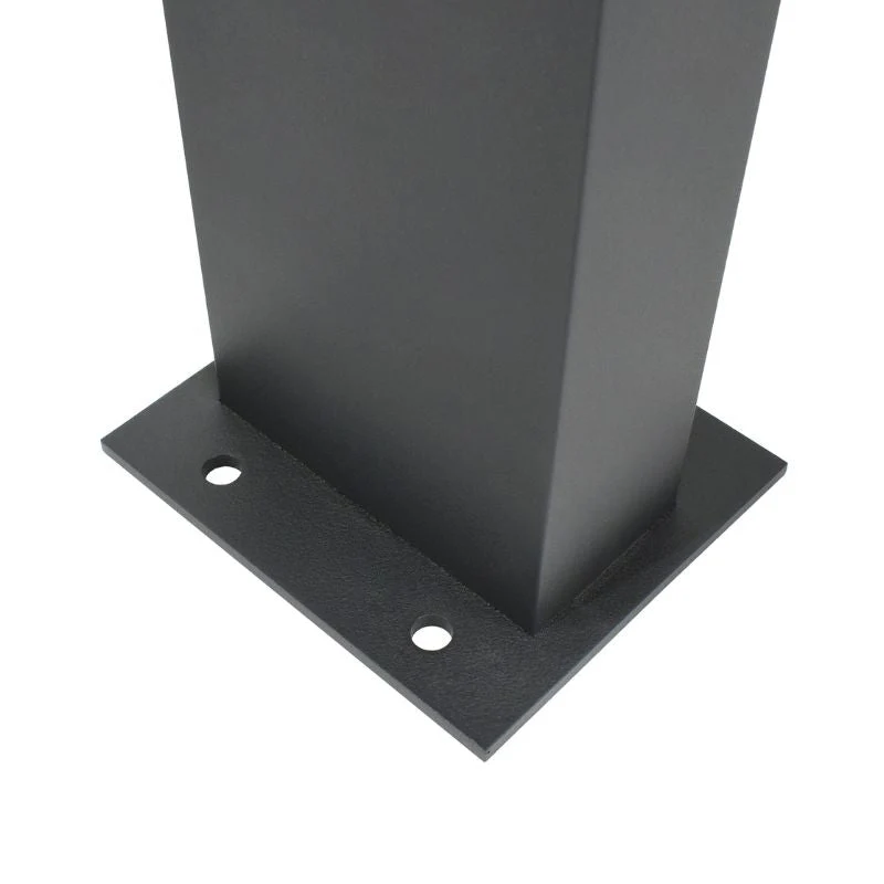 Borne de Jardin LED 80cm 7W CCT IP65 Anthracite avec Détecteur PIR - 3000K/4000K/6500K