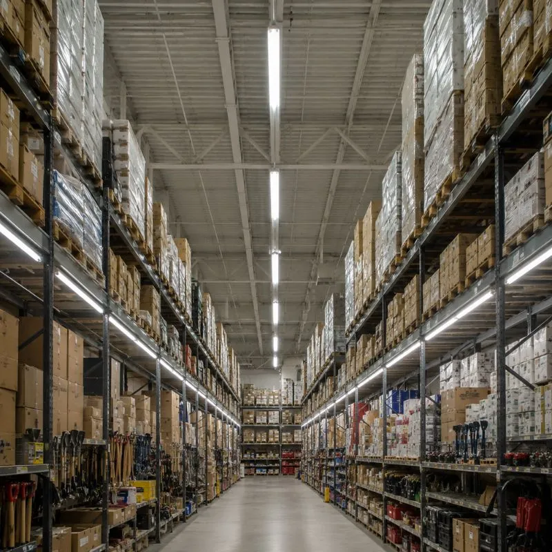 Réglette LED Étanche avec Détecteur IP65 36W 110lm/w