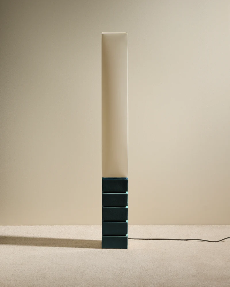 Lampadaire Tower - Bleu Sarah