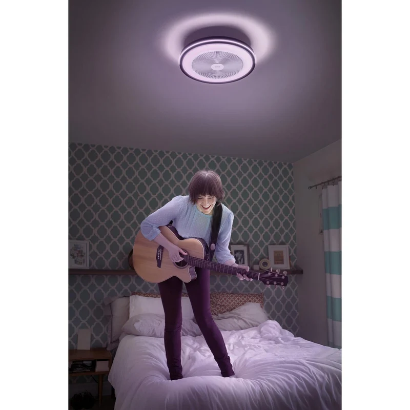 OSRAM Ventilateur de plafond LED Murlan 490mm 43W CCT RGB