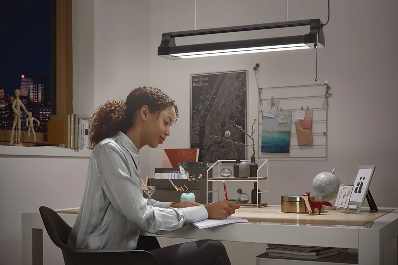 Lampe de bureau OSRAM Office Line, noir, 24W, 2700lm