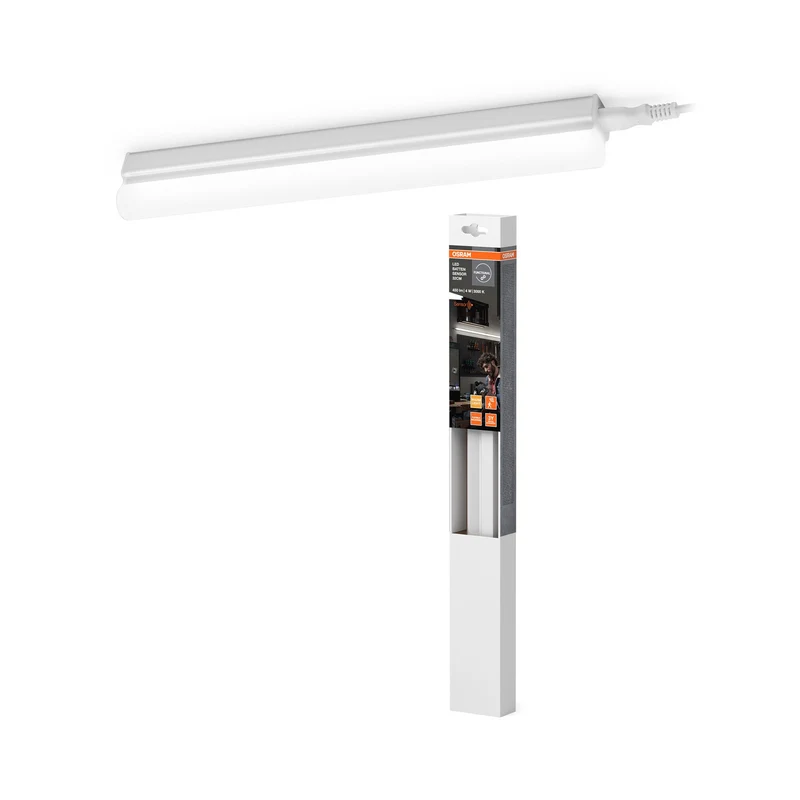 Barre lumineuse LED OSRAM BATTEN SENSOR 32cm gris, 4W, 450lm
