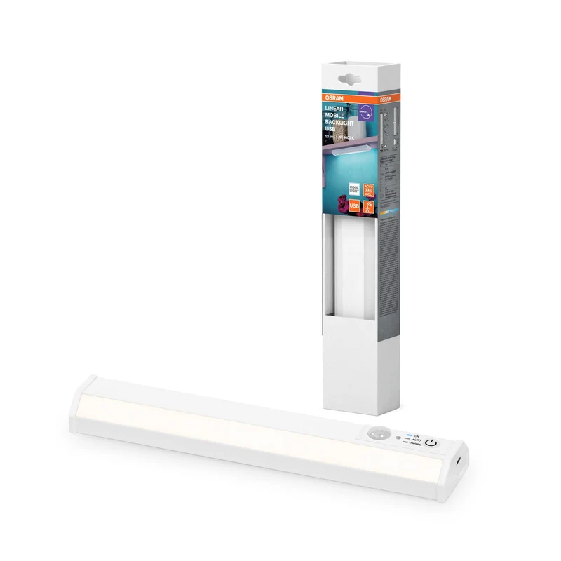 Lampe LED sous meuble mobile OSRAM LINEAR avec capteur 200mm