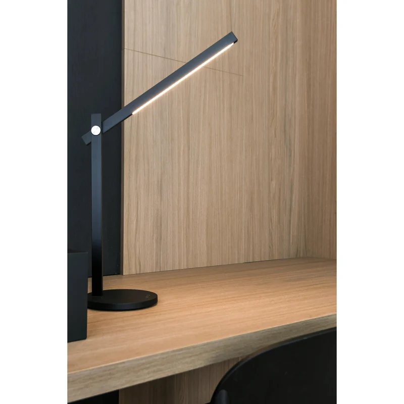 Lampe à poser OSRAM Panan Alu, noir, aluminium, dimmable