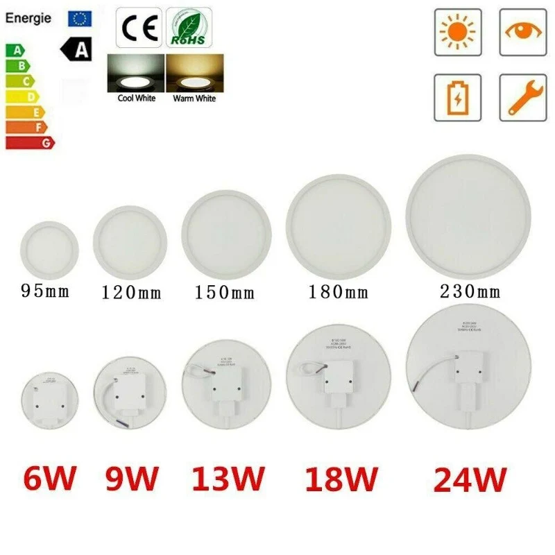 PLAFONNIER LED ROND