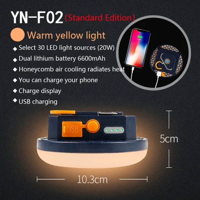 LAMPE LED DE PLEIN AIR