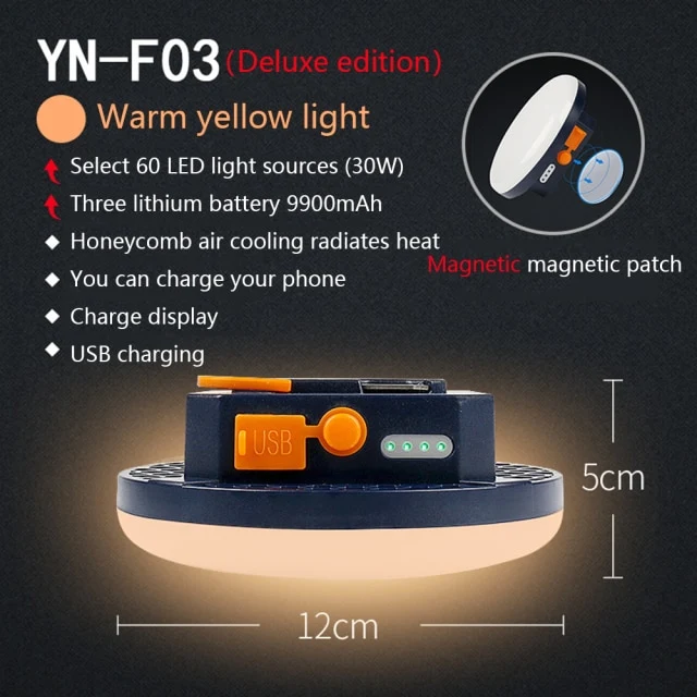 LAMPE LED DE PLEIN AIR
