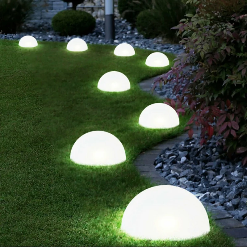 LAMPE DEMI-SPHÈRE SOLAIRE