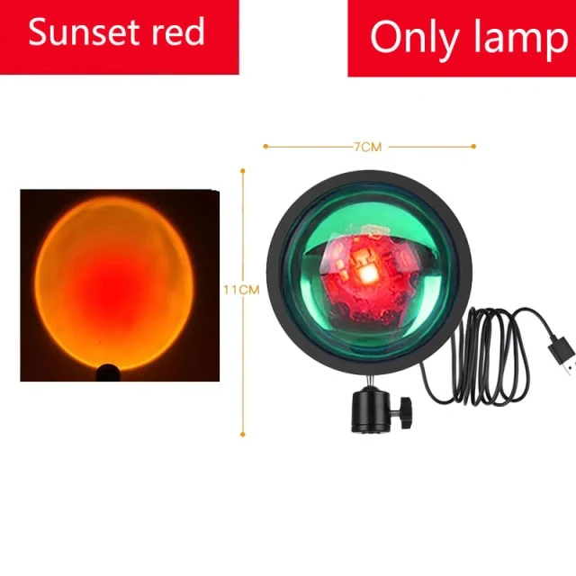 LAMPE PROJECTEUR COUCHER DE SOLEIL