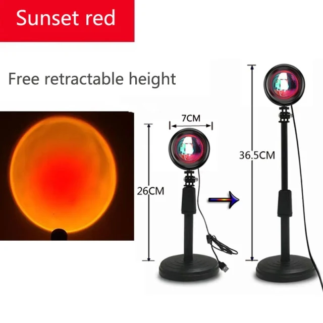LAMPE PROJECTEUR COUCHER DE SOLEIL