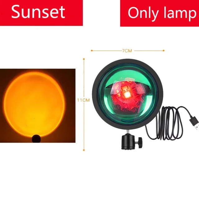 LAMPE PROJECTEUR COUCHER DE SOLEIL