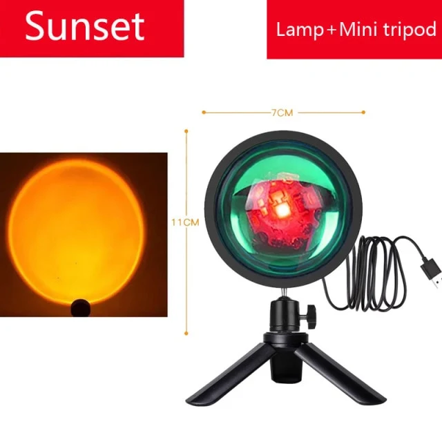 LAMPE PROJECTEUR COUCHER DE SOLEIL