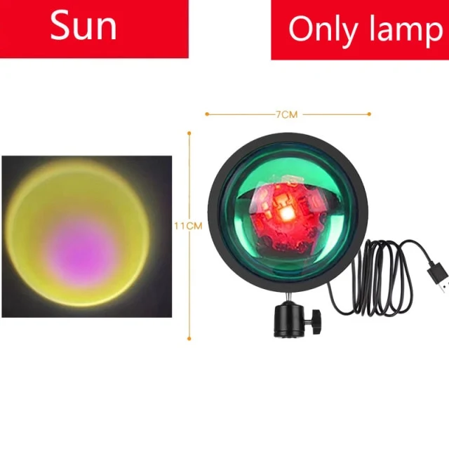 LAMPE PROJECTEUR COUCHER DE SOLEIL