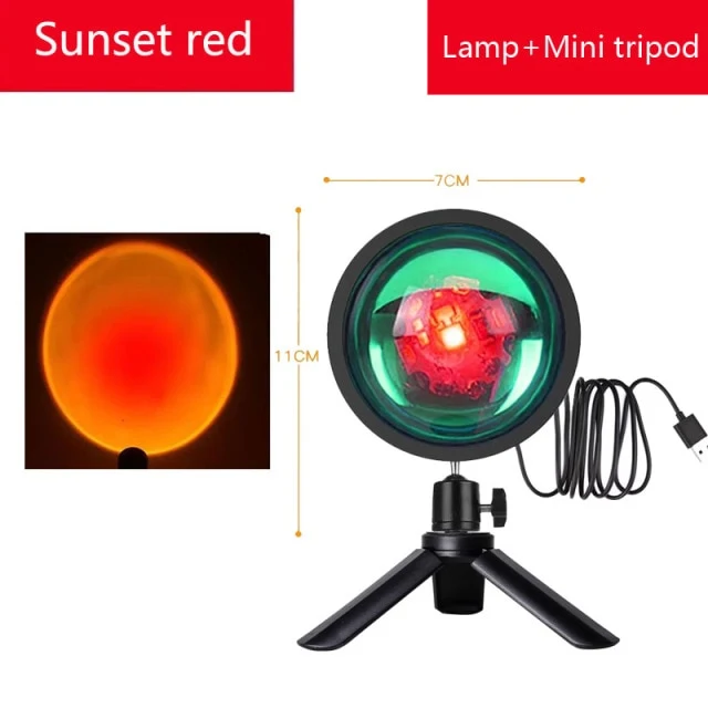 LAMPE PROJECTEUR COUCHER DE SOLEIL