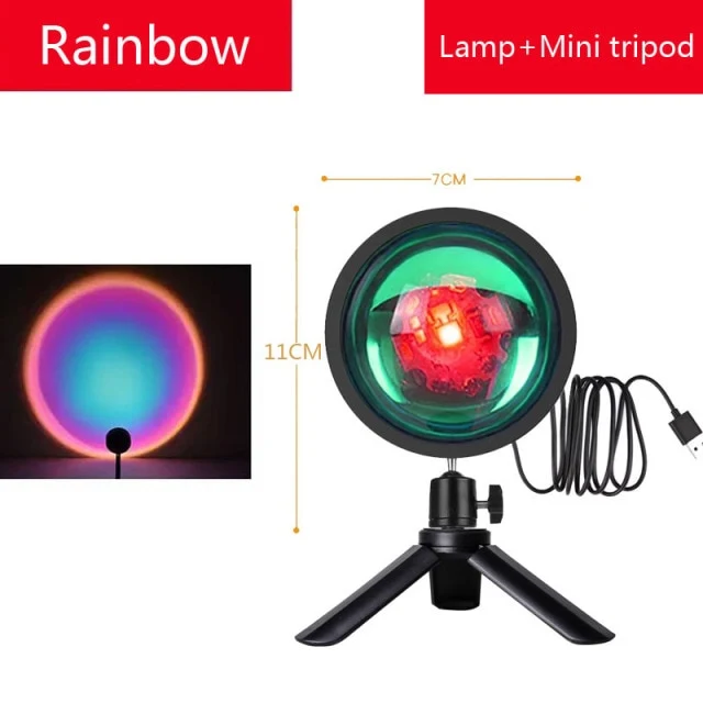LAMPE PROJECTEUR COUCHER DE SOLEIL