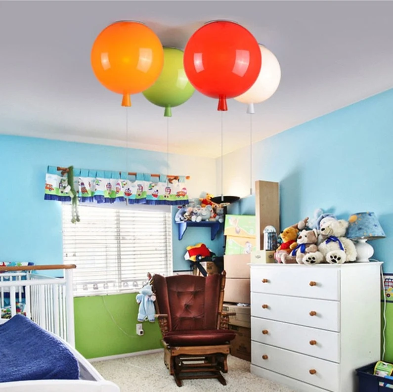 PLAFONNIER BALLON COLORÉ