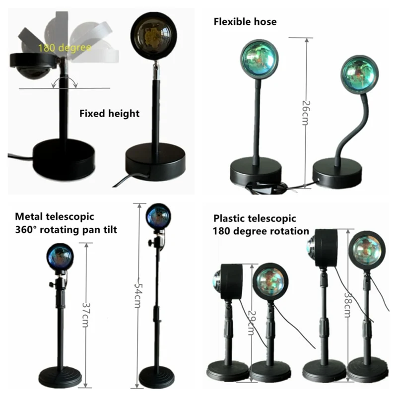 PROJECTEUR LED ARC-EN-CIEL