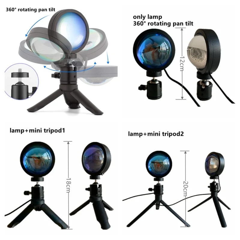 PROJECTEUR LED ARC-EN-CIEL