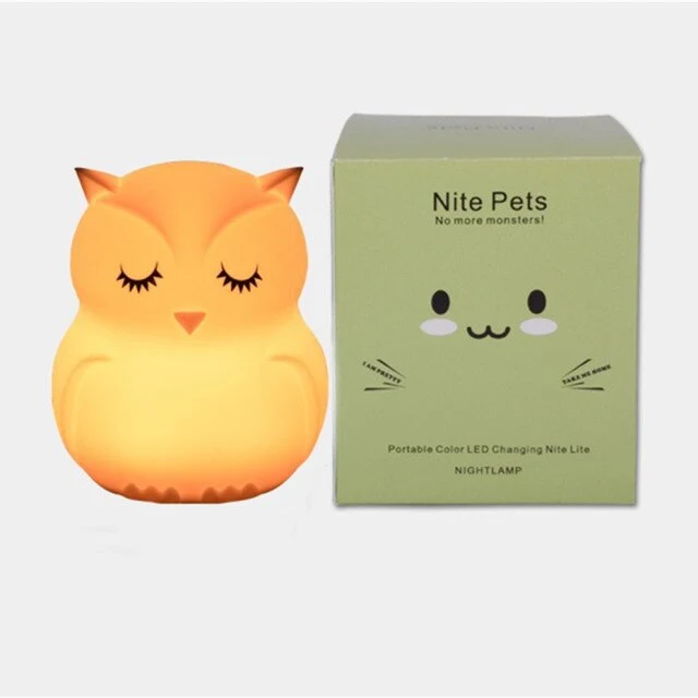 VEILLEUSE CHOUETTE POUR ENFANTS