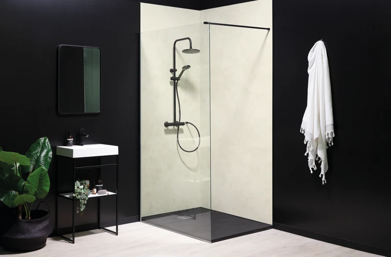 DUMAWALL XL SANIKIT OUTLET 868 LIGHT CEMENT - 85 x 120 cm