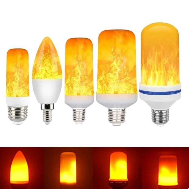 AMPOULE LED A EFFET FLAMME