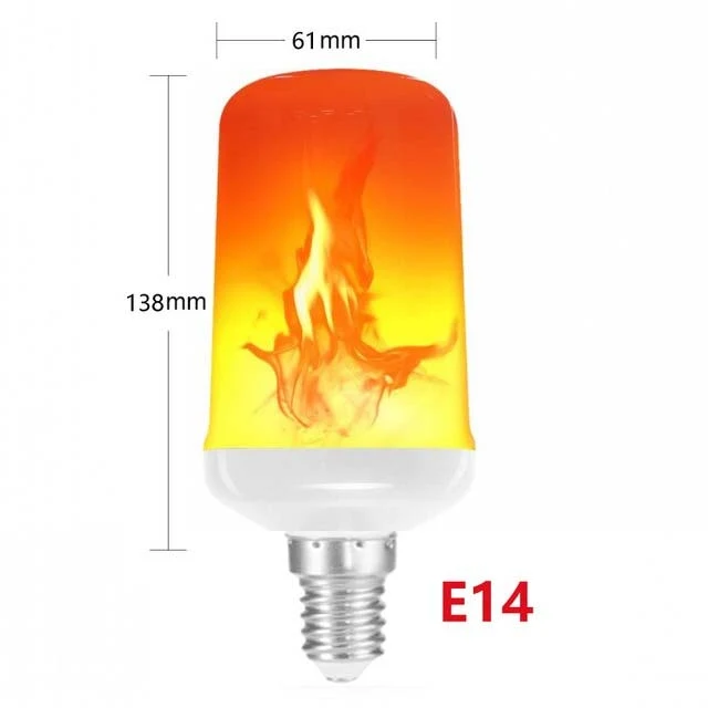 AMPOULE LED A EFFET FLAMME