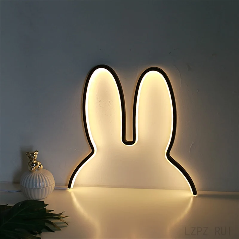 VEILLEUSE LAPIN POUR ENFANTS