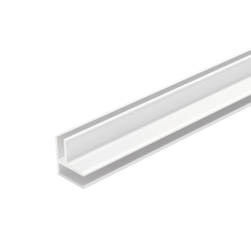 Aluminium hoekprofiel WIT voor 2600 mm Dumawall