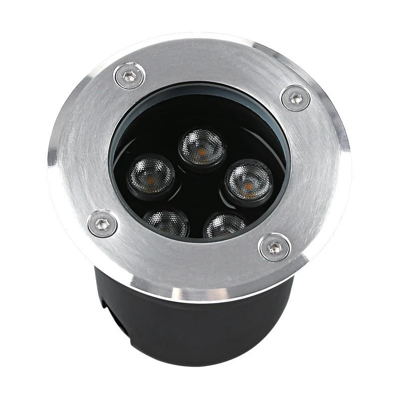 Spot Extérieur Encastrable 5W IP67 220V Sol 30° Ø80