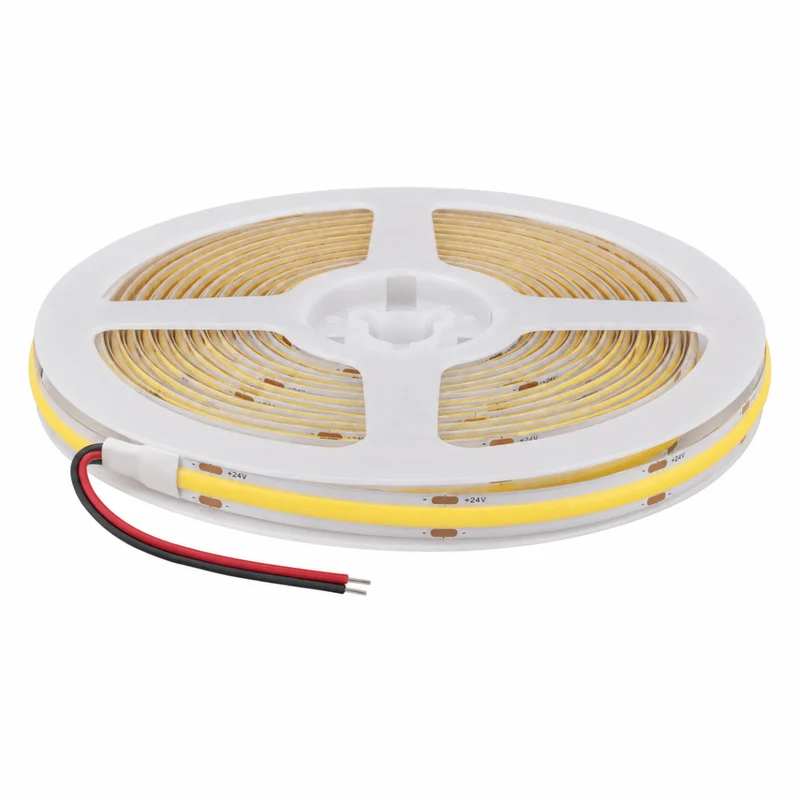 Ruban LED COB 10m 24V IP20 320LED/m 8.7W/M CRI90