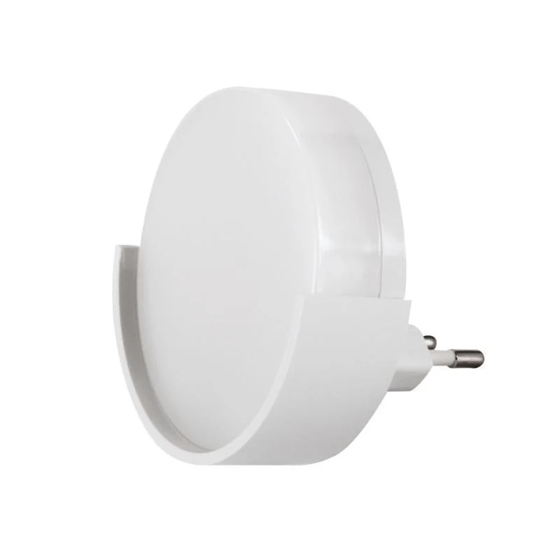 Veilleuse Prise LED 1W Ronde avec Capteur Crépusculaire 220V